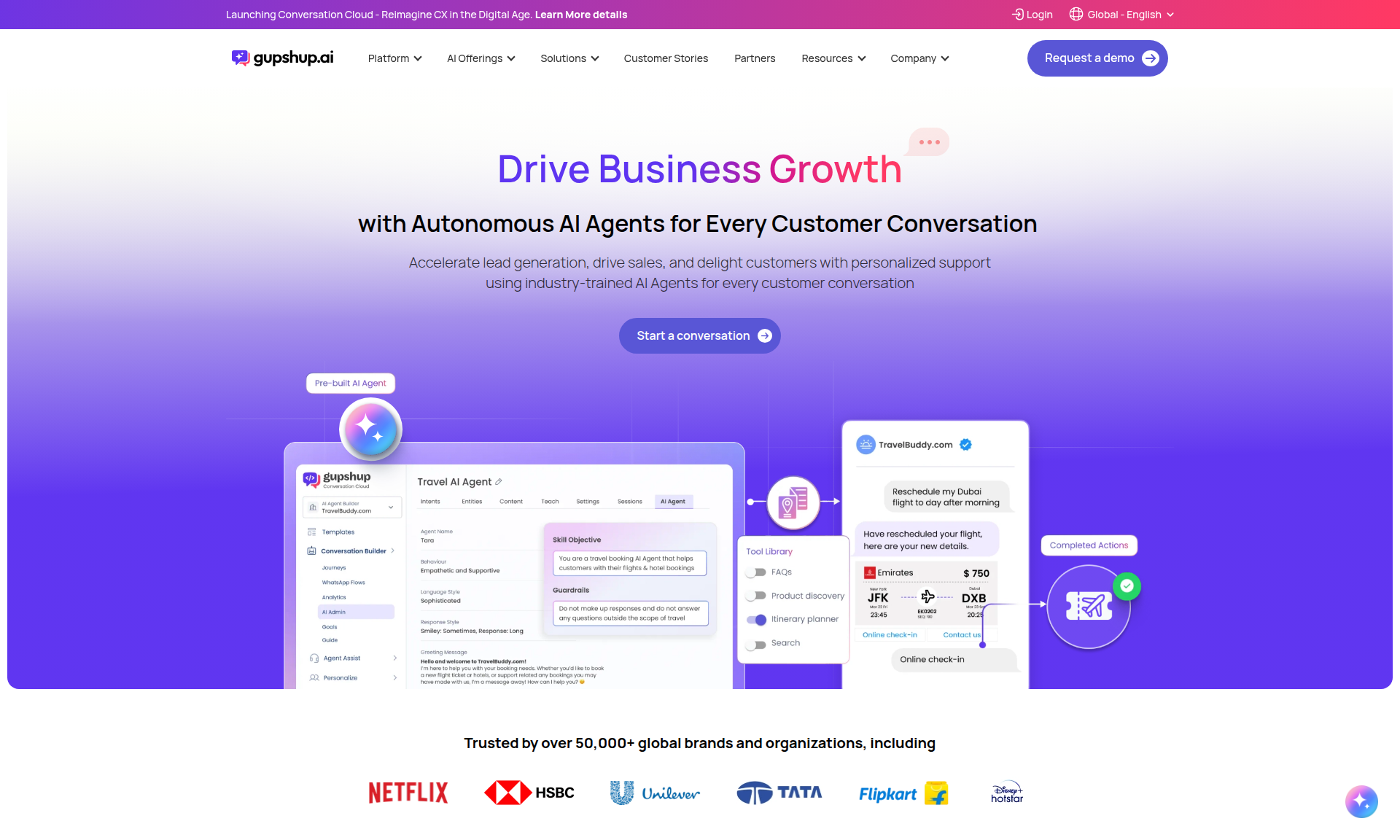Gupshup Conversational AI Platform 1