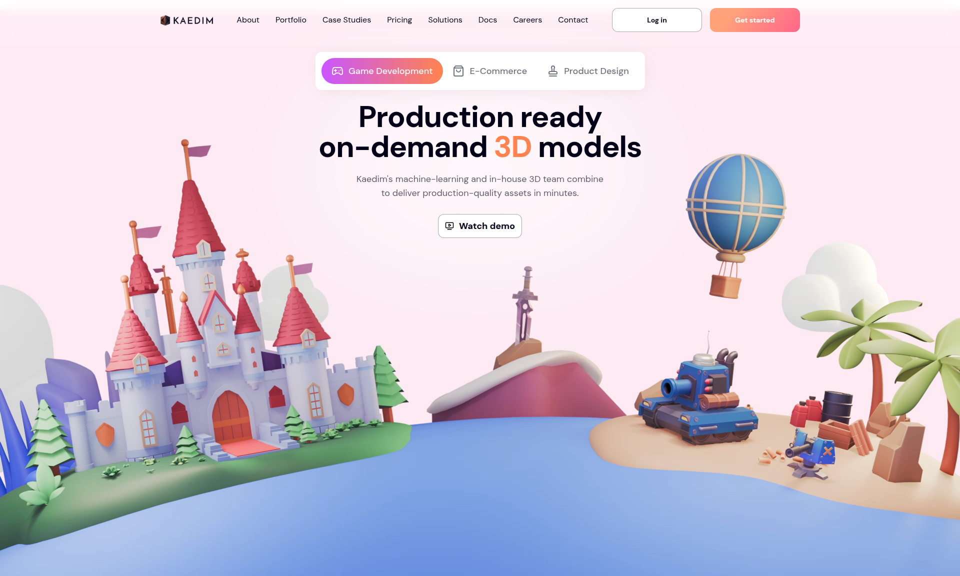Kaedim 3D Model Generator 1