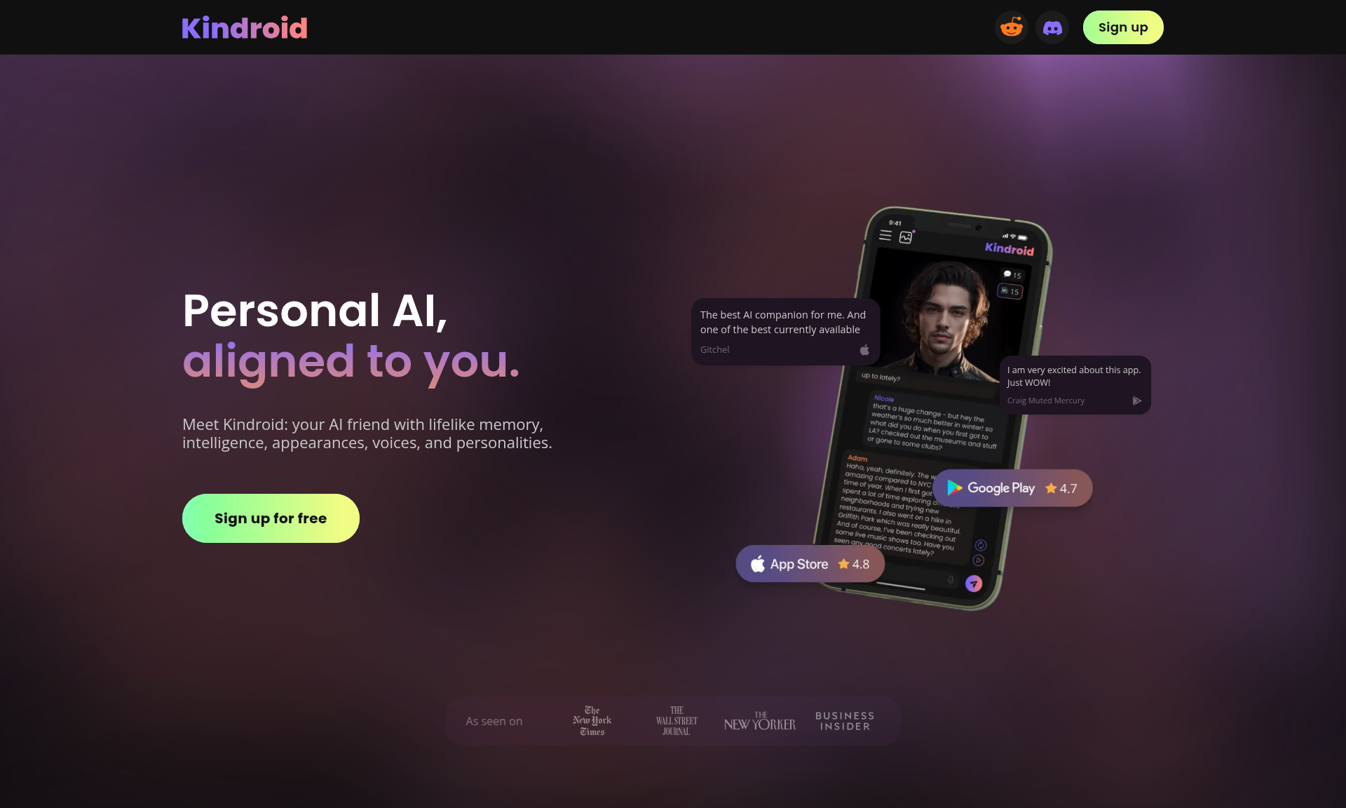 Kindroid AI Companion 1