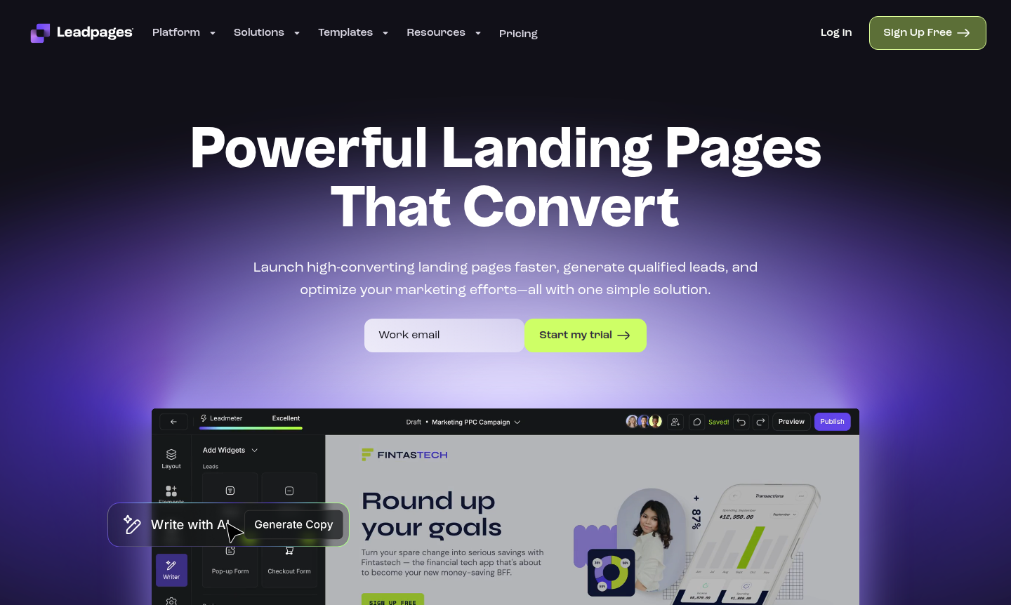 Leadpages thumbnail