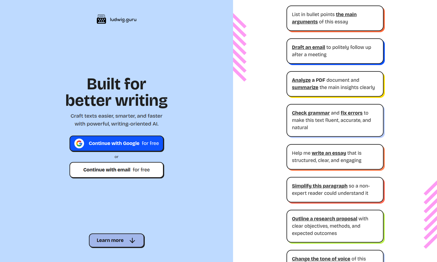 Ludwig tool interface thumbnail
