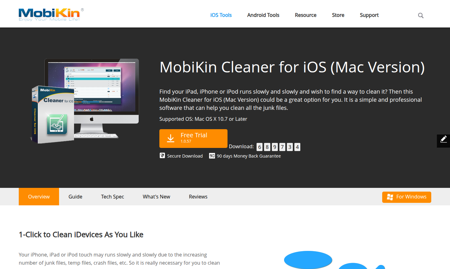 MobiKin Cleaner for iOS thumbnail