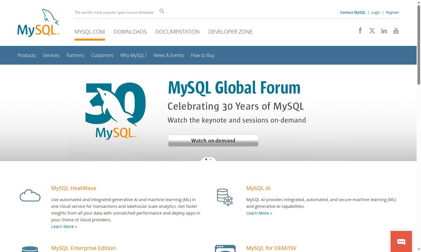 MySQL Workbench application interface