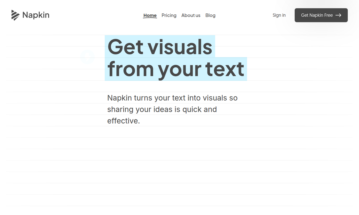Napkin AI tool thumbnail