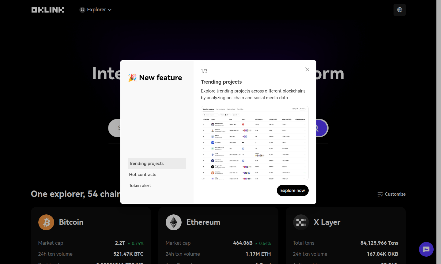 OKLink platform thumbnail