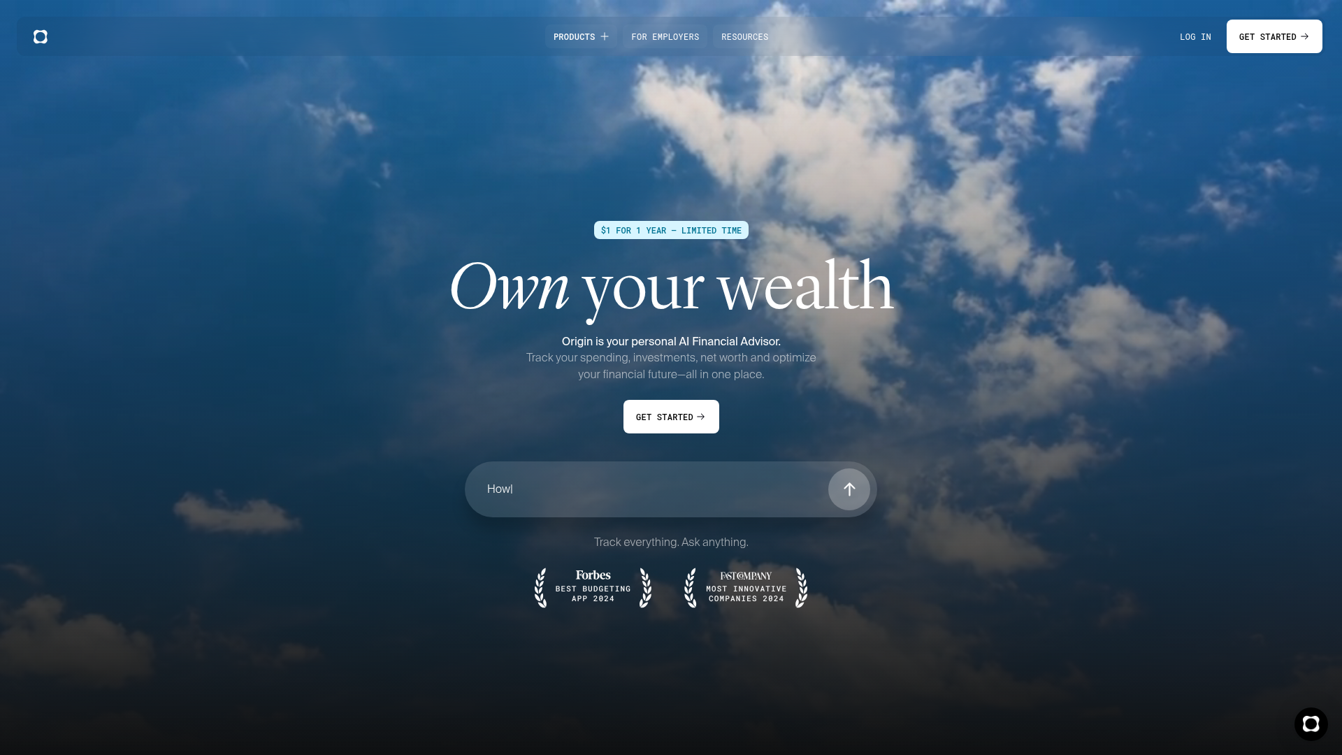 Origin AI Финансовый советник 1