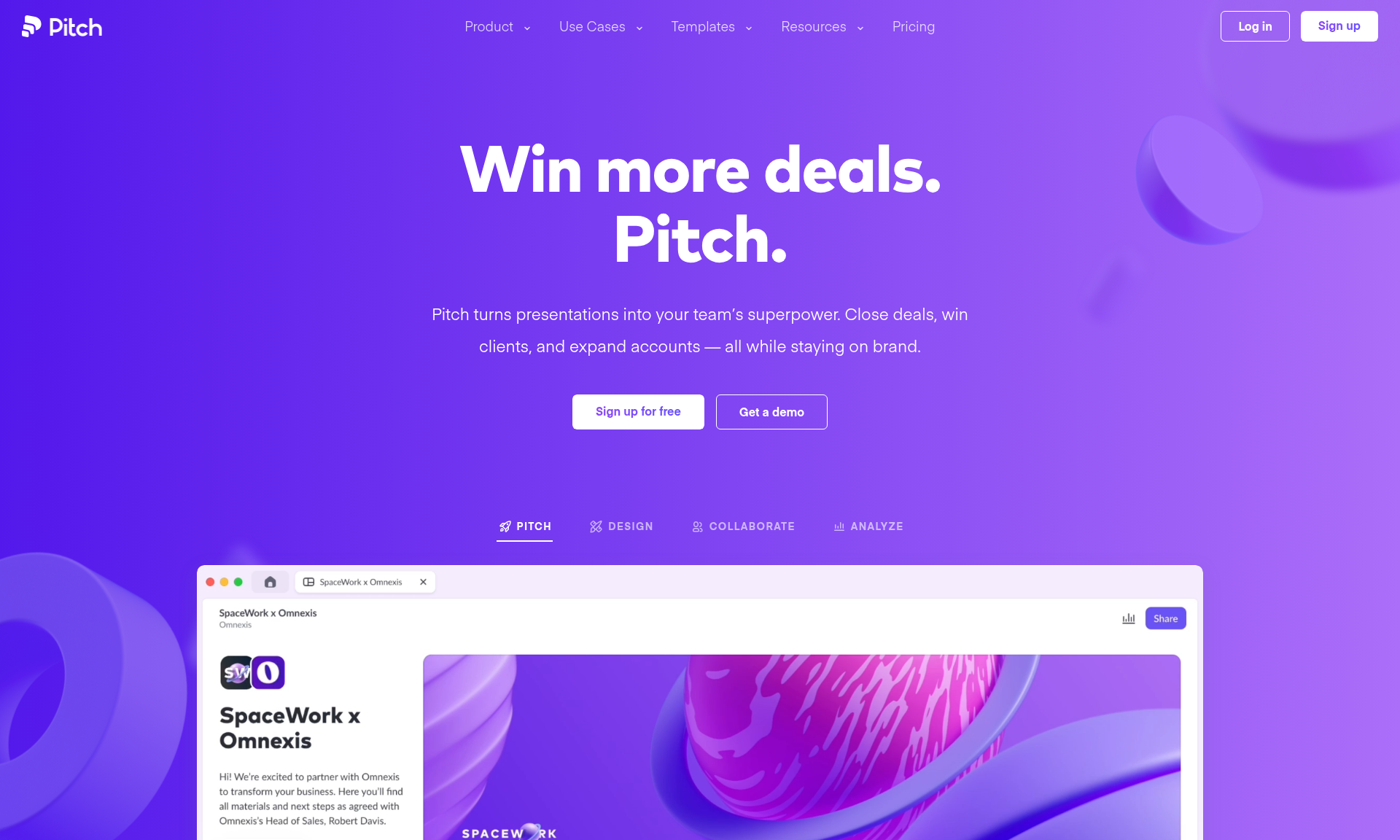 Платформа для презентаций Pitch 1