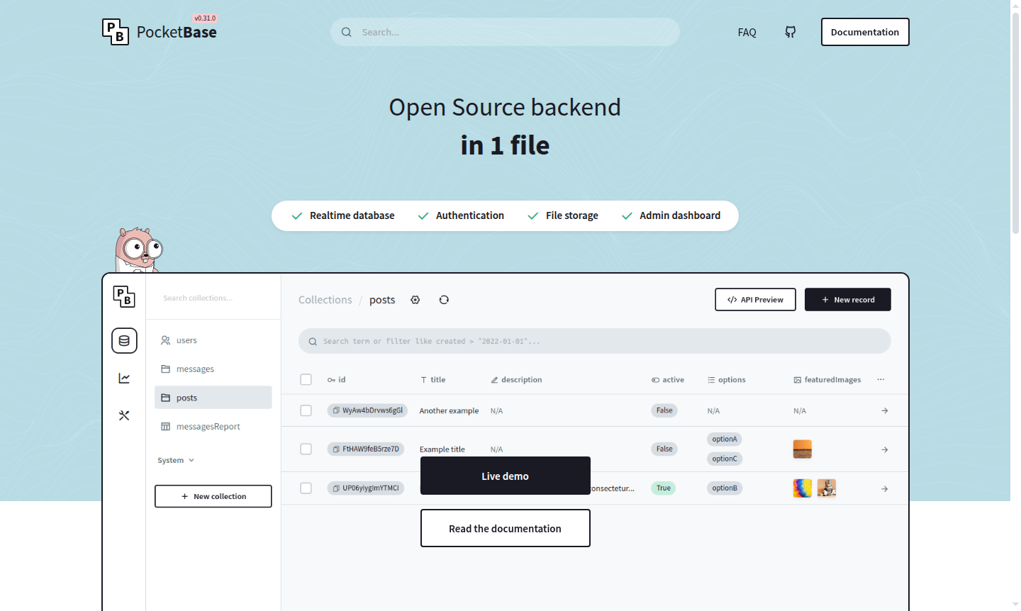 PocketBase thumbnail