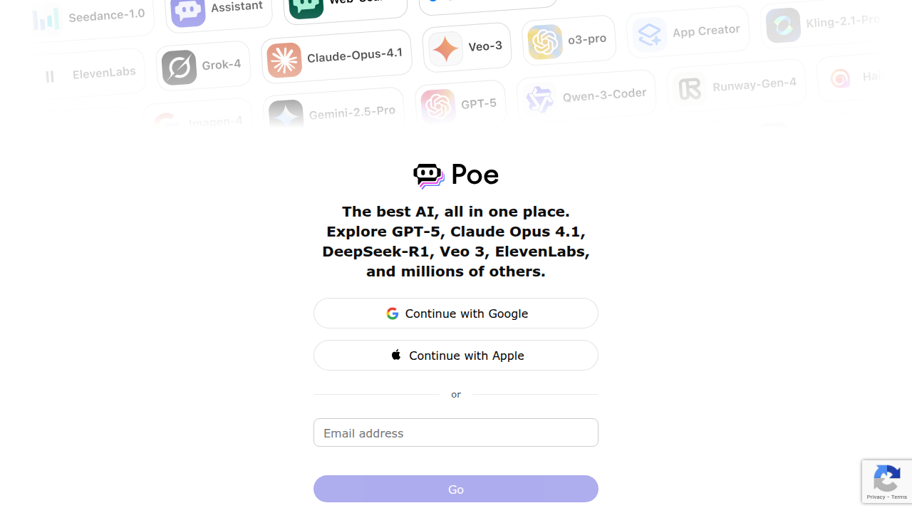 Poe - AI 聊天应用 1