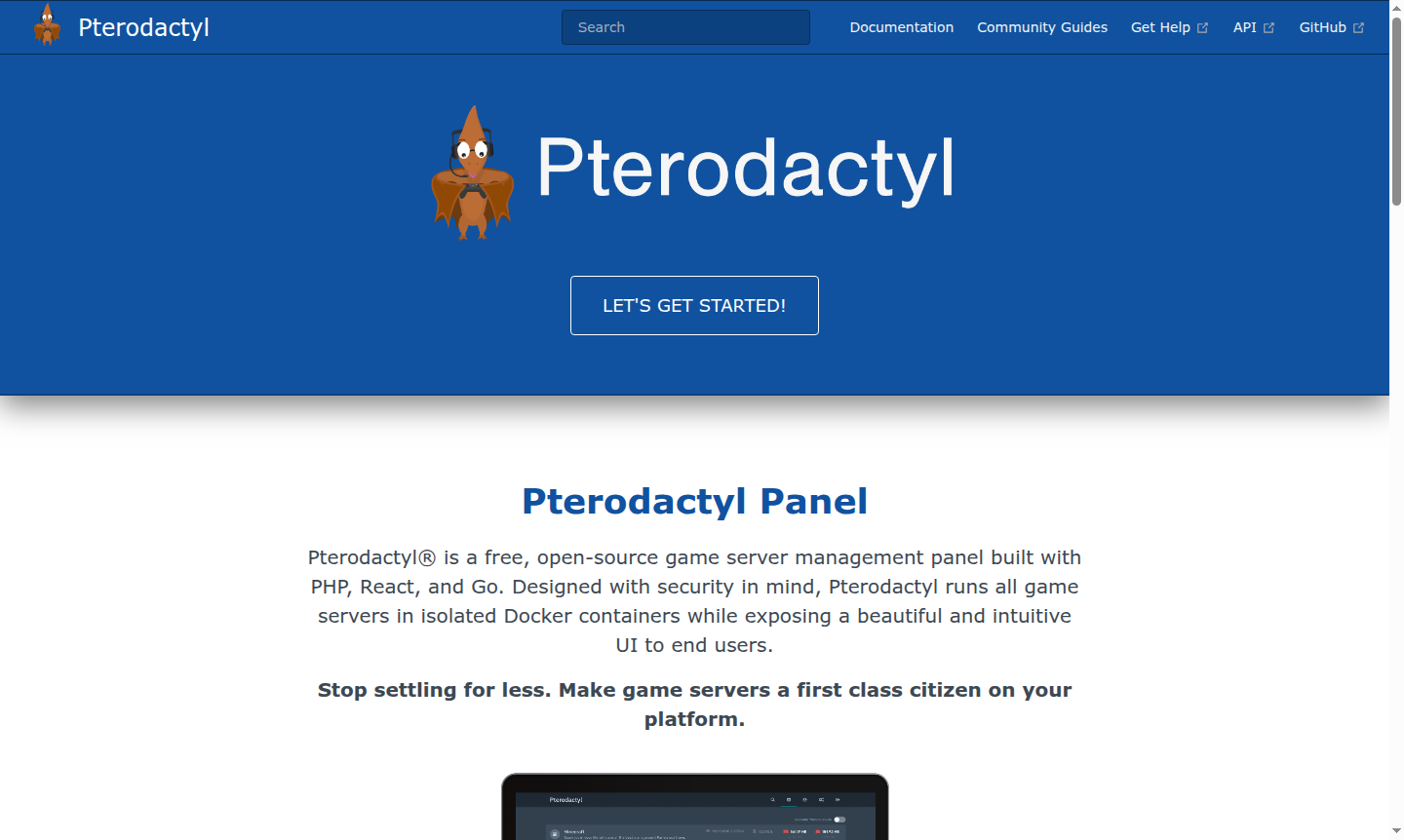 Pterodactyl Panel thumbnail image