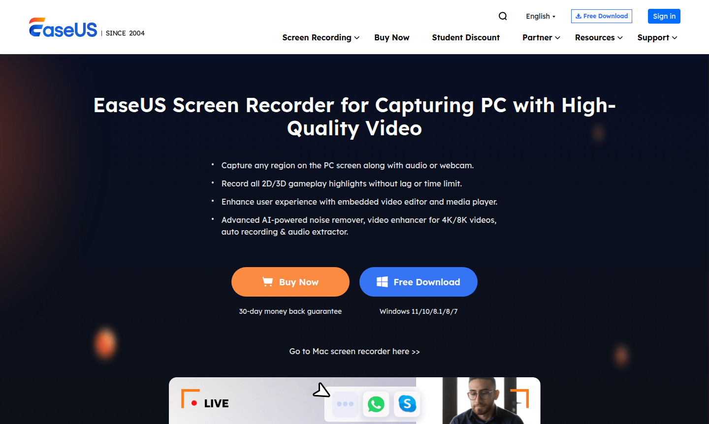 EaseUS RecExperts thumbnail