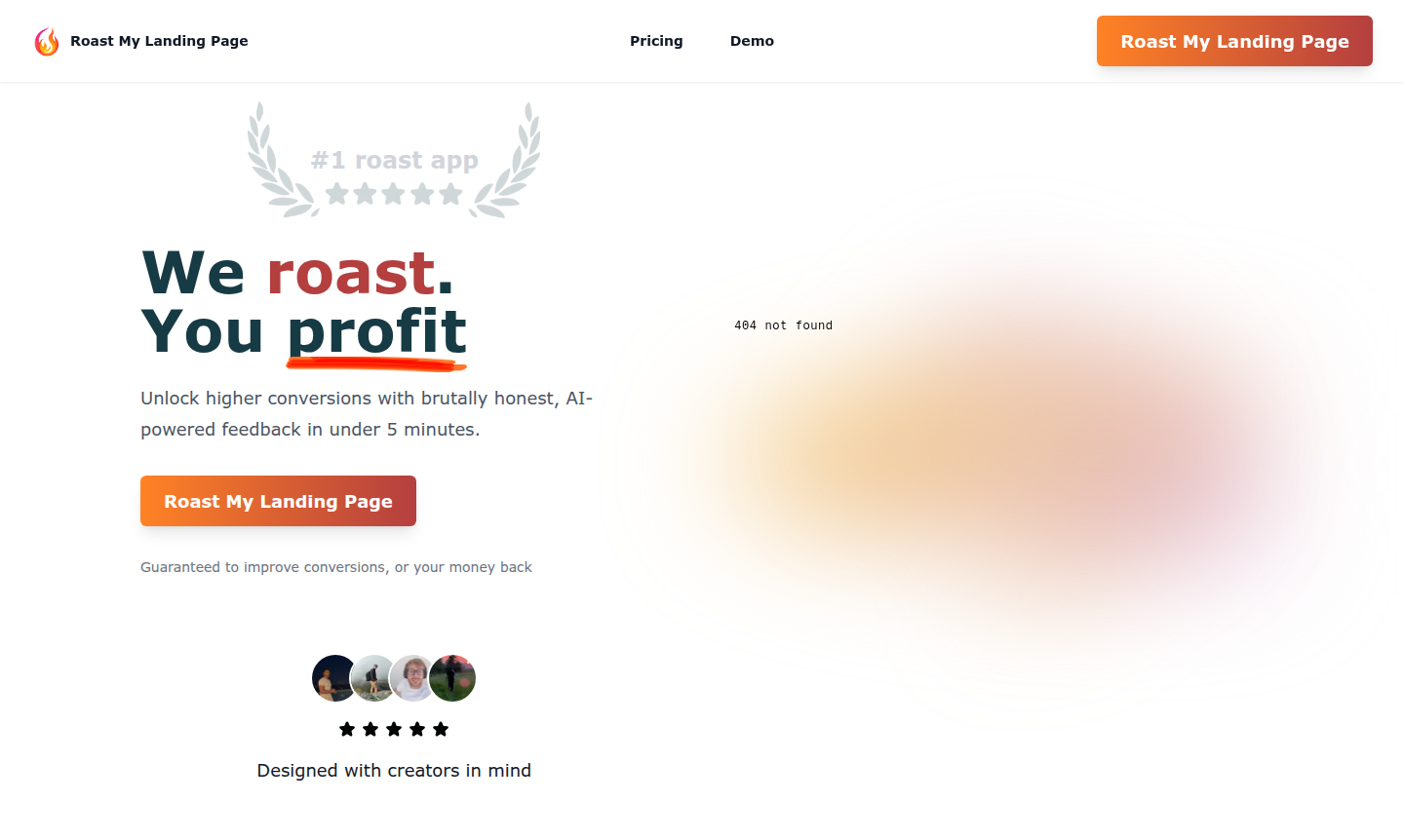 Roast My Landing Page thumbnail image