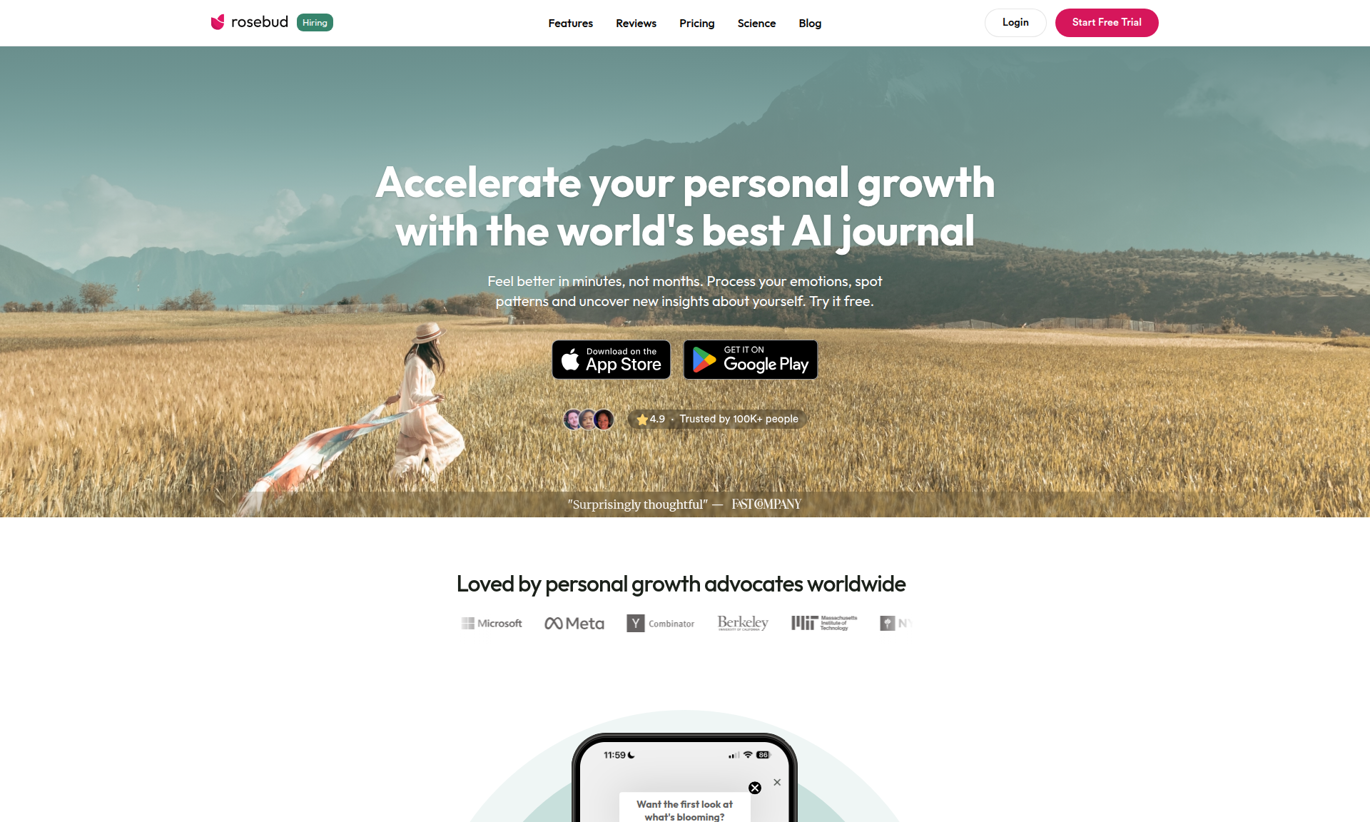 Rosebud AI Journal 1