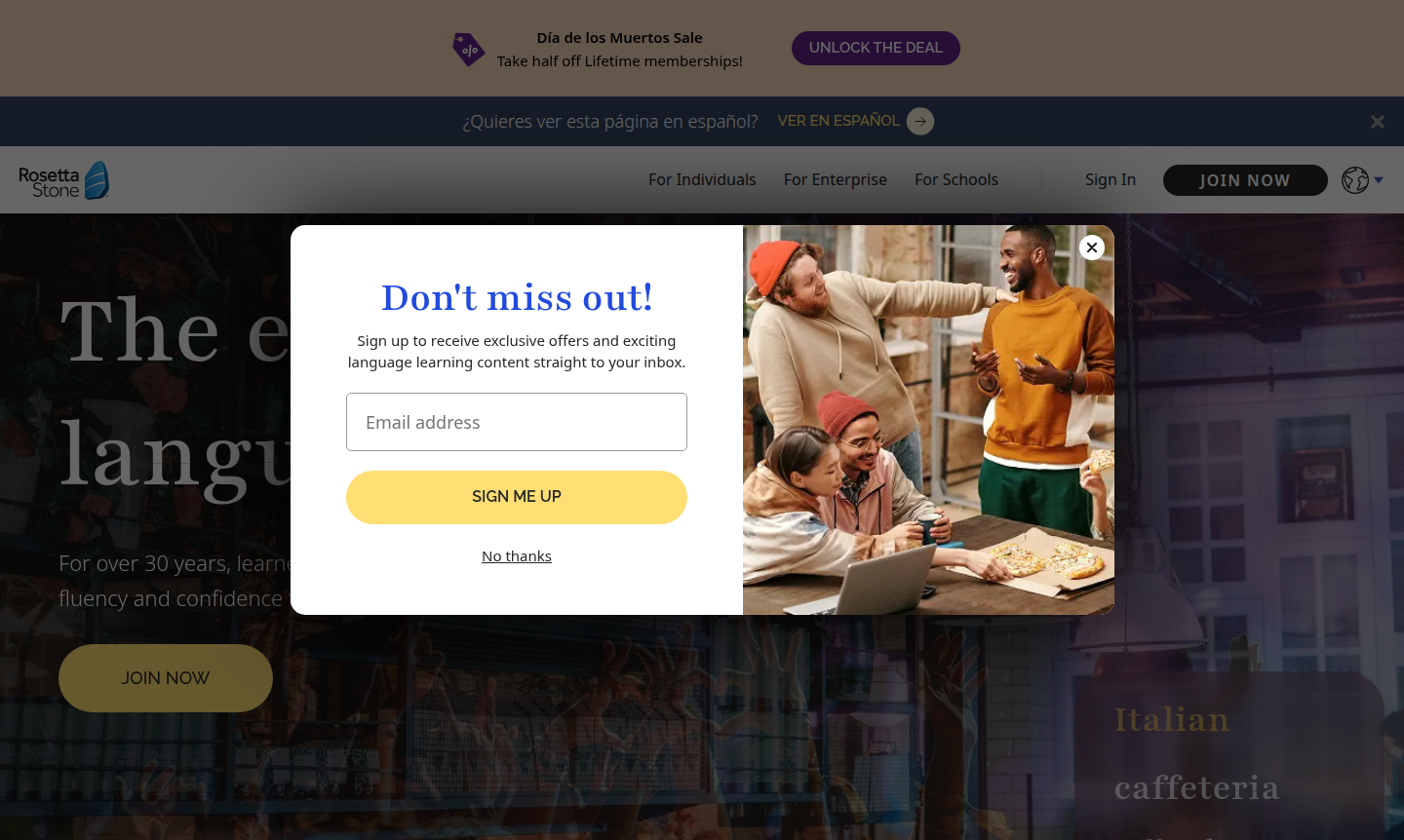 Rosetta Stone platform overview