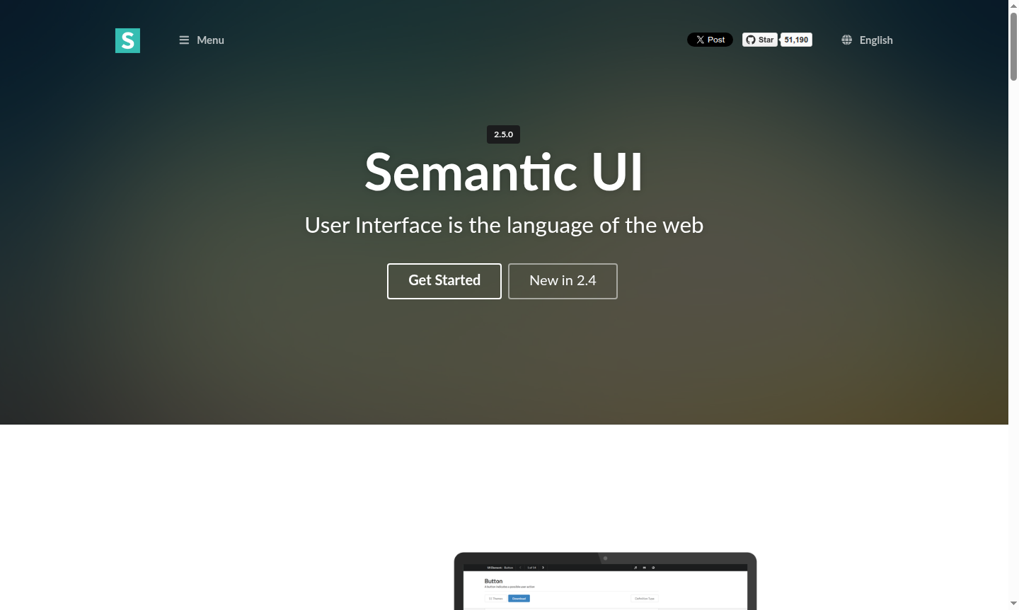 Semantic UI thumbnail