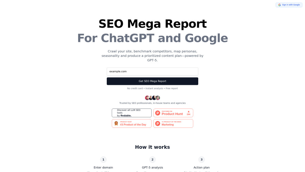 SEO Mega Report 1