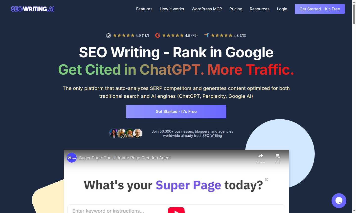 SEO Writing AI thumbnail image