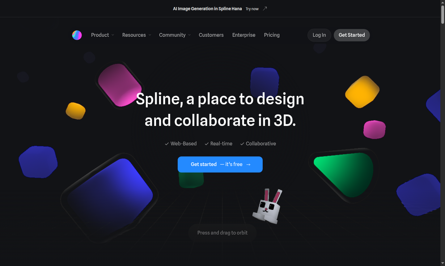 Spline application interface
