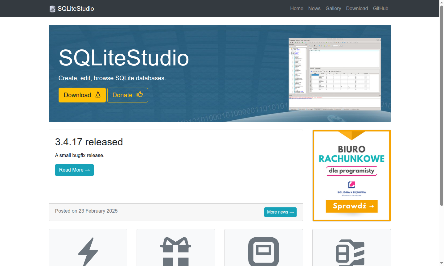 SQLiteStudio interface