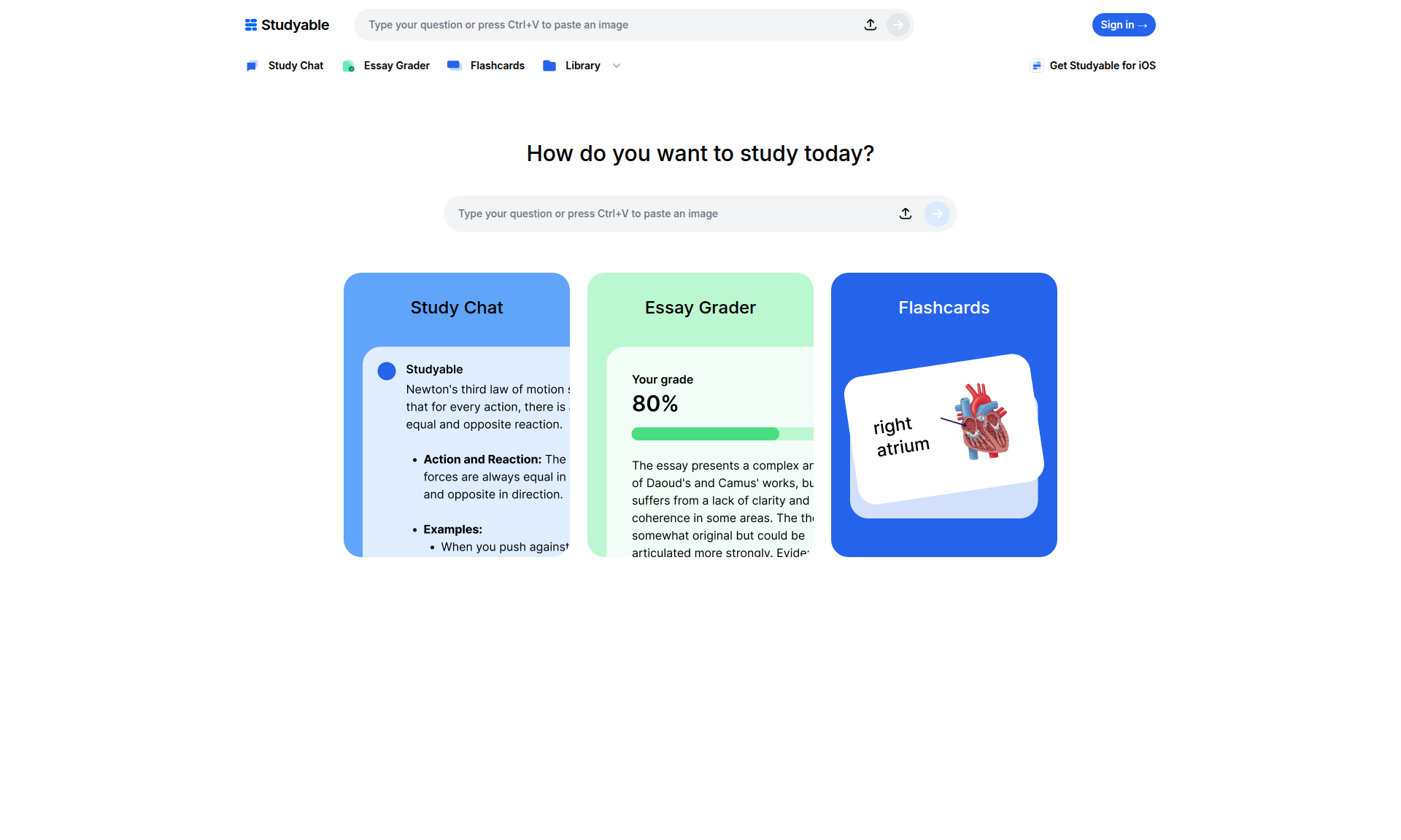 Studyable - AI-Powered Study Assistant 1