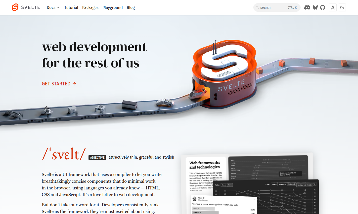 Svelte framework overview