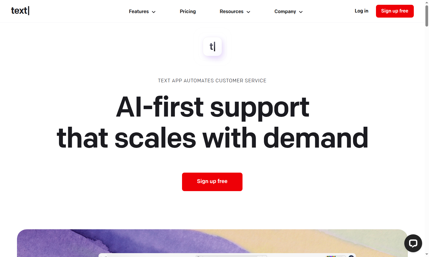 Text platform thumbnail