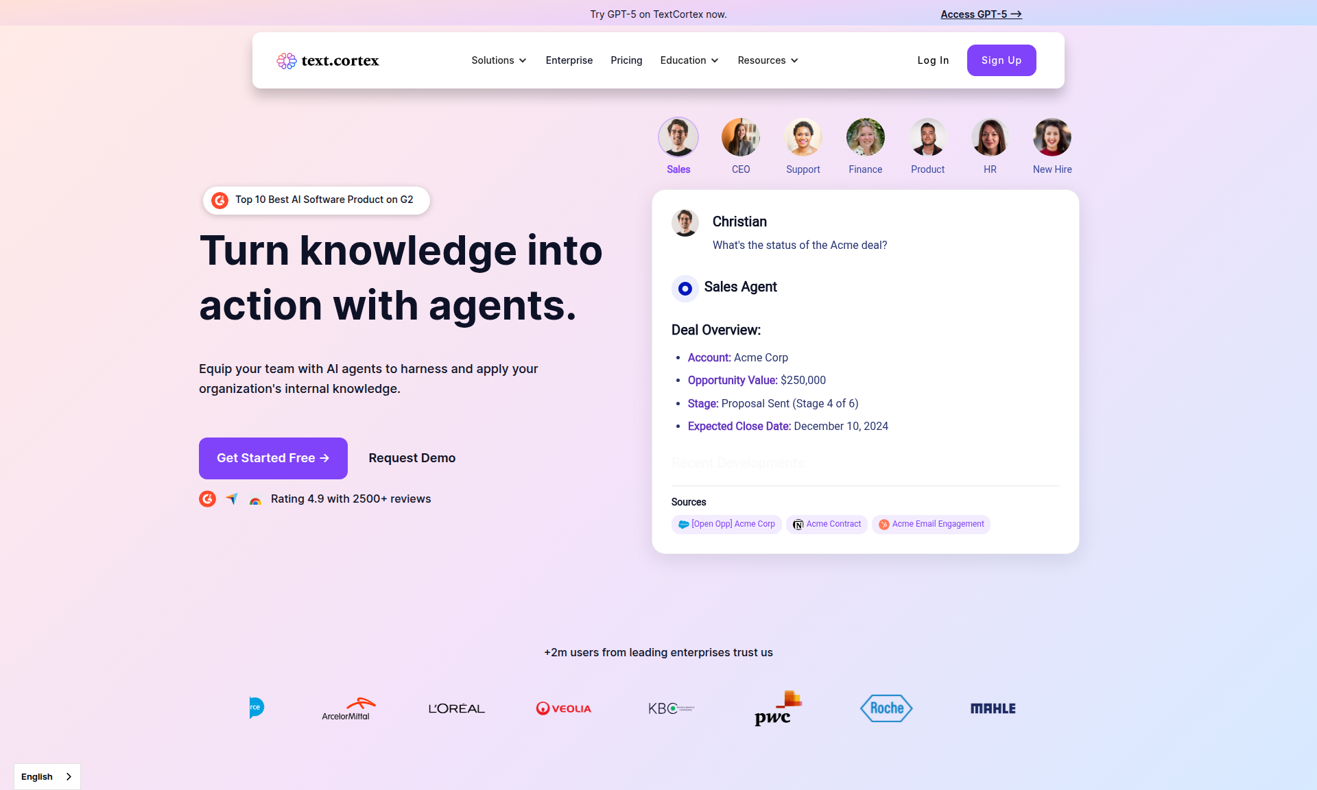 TextCortex AI Platform 1