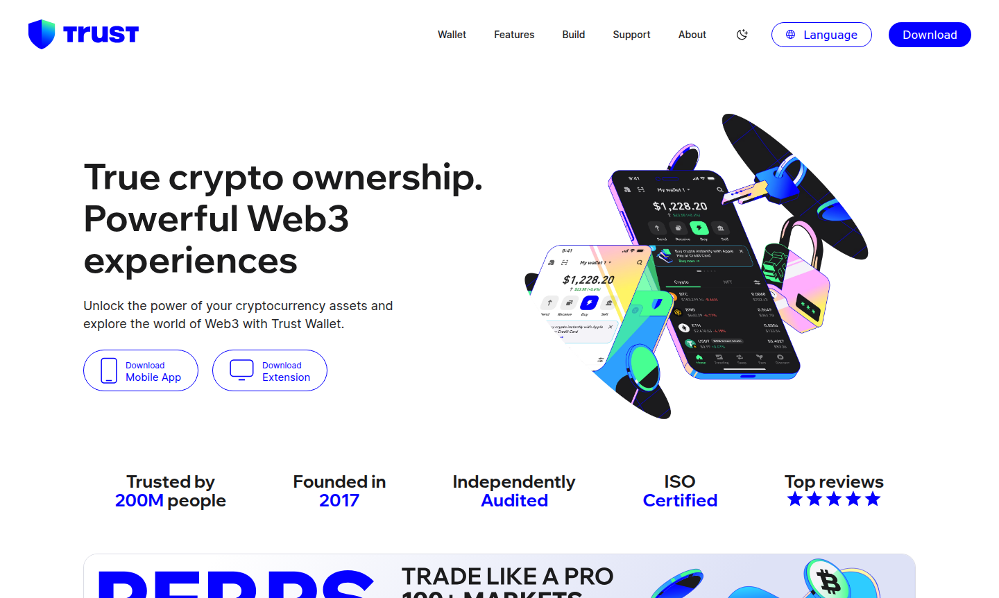 Trust Wallet app screenshot