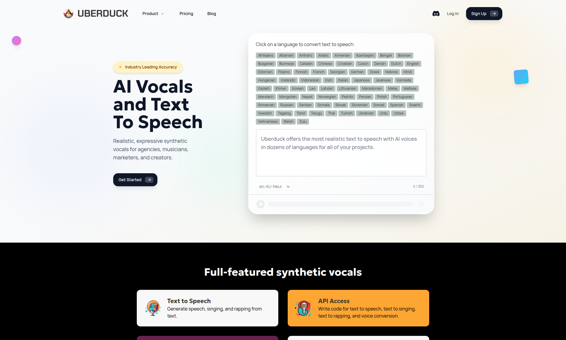 Uberduck AI Voice Generator 1