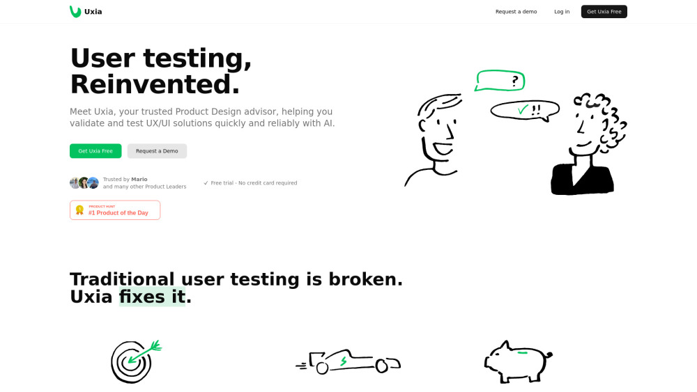 Uxia AI User Testing Platform 1