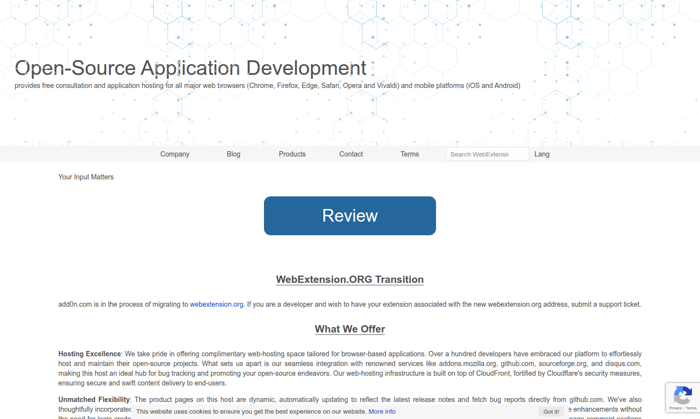 WebExtension.ORG thumbnail