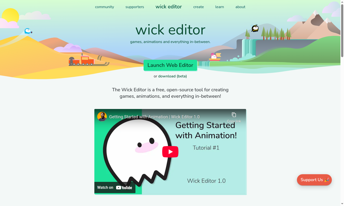 Wick Editor thumbnail