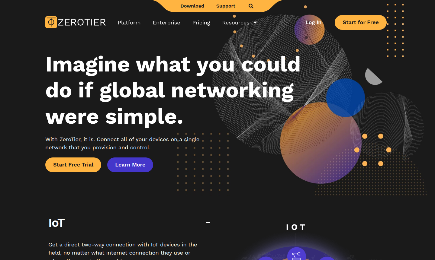 ZeroTier application interface